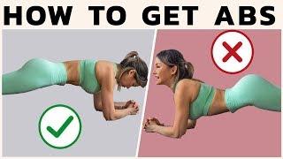 How to GET ABS & Engage Your Core | FIX These Mistakes + Tips