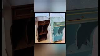 comodino shabby chic Love in PARIS #beforeafter #furnitureflip  #vintage #shabby