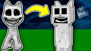 Я ДОБАВИЛ БЕЛОГО МУЛЬТЯШНОГО КОТА В МАЙНКРАФТ WHITE CARTOON CAT MINECRAFT