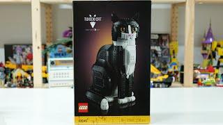 LEGO Ideas 21349 Tuxedo Cat - LEGO Speed Build Review