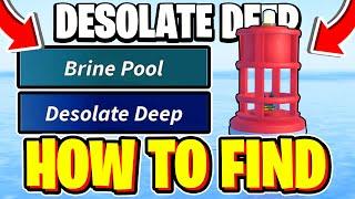 How To FIND DESOLATE DEEP In Fisch! FULL GUIDE (Desolate Deep Location) Roblox