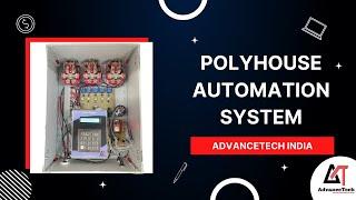 PolyHouse / GreenHouse Automation System | Wifi Data Logger | Temperature and Humidity | Atech India