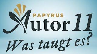 Papyrus Autor 11 - Ein angemessenes Review - Kurz mal reingeschaut #2