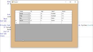 Programming in visual basic.net: Retrieve data from SQL server based on ComboBox Inside DataGridView