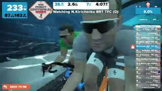 Zwift The Friday Criterium Spring D Race Series 20170623