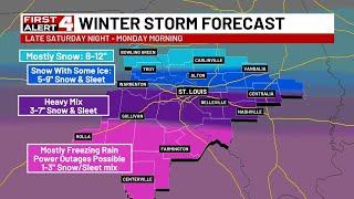 First Alert: Powerful Winter Storm On The Way, Heavy Snow and/or Ice Will Impact Travel Sunday-Mo...