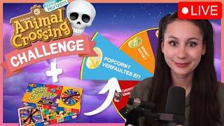 Animal Crossing: SCHLUMMER-CHALLENGE, aber mit ekligen Jelly Beans  | Jetzt LIVE!