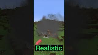 Minecraft NORMAL vs REALISTIC 