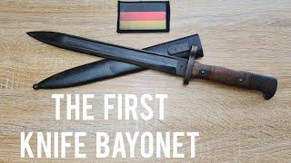 The first knife bayonet! The Mauser SG71/84