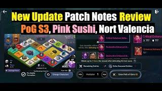 Black Desert Mobile PoG Season 3, Pink Sushi, North Valencia, BRS Update