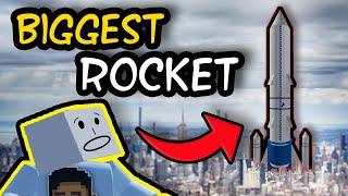 I Built The BIGGEST Rocket in Roblox (Blast Off Simulator)