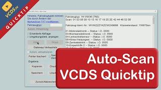 VCDS Quicktip: Autoscan