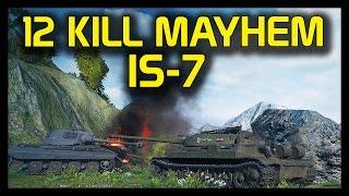 ► World of Tanks IS-7 Epic Battle: 12 Kill Mayhem - Saviour of the Day! - IS-7 Gameplay