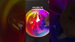 Metallic rainbow effect on a 3d ball? Love how easy @nomadsculpt is on my iPad! 