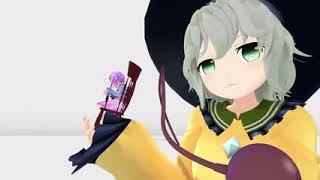 [ MMD Touhou ] Koishi And Satori - Clumsy Youkai