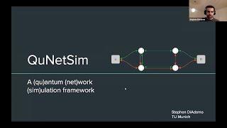 QuNetSim: A quantum network simulation framework by Stephen DiAdamo