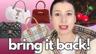 Best DISCONTINUED Designer Bags (that need to come back)  Chanel, Louis Vuitton, Hermes, Miu Miu