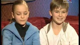 Serezha Rozhkov & Marina Zakharova on "Christmas Ball" show