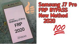 Samsung j7 Pro Frp Bypass New Method 2020 | Samsung SM-J730GM Frp Bypass Android Pie New Method