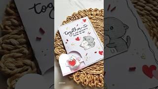 Cute diy pop-up surprise card ##diy #art #easy #viralvideo #handmade