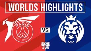 PSG vs MDK Full Highlights | Worlds Swiss Stage 2024 | PSG Talon vs Mad Lions KOI