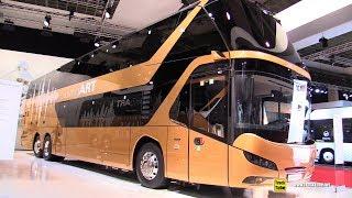 2020 Neoplan Skyliner 76-Seat Double Decker Luxury Coach - Exterior Interior Walkaround