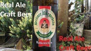 Berliner Bürgerbräu Premium Rotkehlchen By Berliner Kindl Schultheiss Brauerei