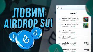 Sui Airdrop пошаговый гайд | Увеличиваем шансы на Airdrop | feat. Hinkok