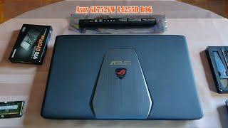 Asus GL752VW ROG - battery & m.2 PCIe SSD replacement, also upgrading RAM