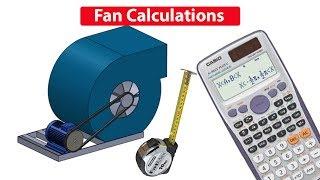 Fan & motor CALCULATIONS, Pulley size, RPM, air flow rate cfm hvac rtu