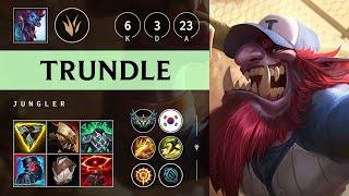 Trundle Jungle vs Lillia - KR Challenger Patch 25.11