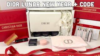 Dior Beauty Haul | Dior Lunar New Year 2025 & Dior Beauty Code Pink Pouch