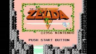 Legend of Zelda (NES) Intro