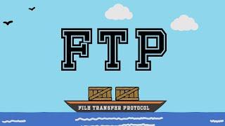 FTP - File Transfer Protocol Animated