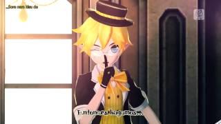 【Kagamine Len】Yumekui Shirokuro Baku - (Sub. Español+Romaji) 【HD】