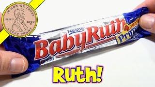 Baby Ruth Bar, Nestle - USA Candy Tasting Review