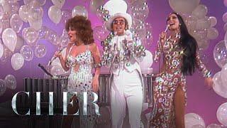 The Very First Episode of the Cher Show Featuring Elton John, Bette Midler, and More (02/12/1975)