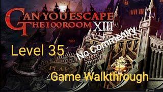 Can you escape the 100 room 13 - Level 35 walkthrough (100 room XIII)