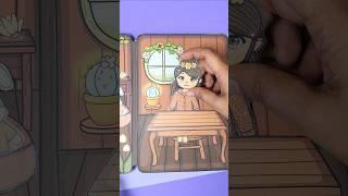 fairy paper doll house diy - print, cut, assemble and play #paperdollhouse  #paperdoll  #paperdiy
