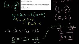 Complete Solutions to 2 Variable Equations