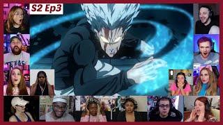 One Punch Man Season 2 Episode 3 Reaction Mashup | ワンパンマン Episode 15