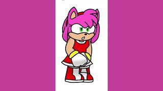 Amy Rose werehog transformation by edimay