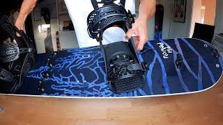 Montage de fixations Union Explorer sur splitboard Nitro Nomad