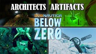 ALL NEW 15 Architects ARTIFACTS Alien Precursor LOCATIONS Subnautica: Below Zero - Booster Explains