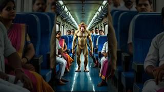 "Brave Monkey Saves a Runaway Train | AI Cartoon Moral Story for Kids"