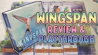 Wingspan Review & Playthrough Board Game | GLH5 Tabletop Gaming