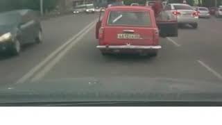 ВАЗ 2104 езда по городу без тормозов