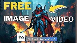 Best Free AI Image And Video Generator | Illustrious XL v1.1 And Wan 2.1 Update | Tensor Art