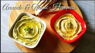 Hummus || Avocado Hummus and Classic Hummus ||  Taste Recipes By Ashi