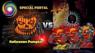 New Halloween Pumpkin Portal  (2024) & Playing as 3 Pumpkin Mechs to Rank 1| Supermechs